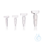 Tap plug, with thread, made of SBW-J glass, ground