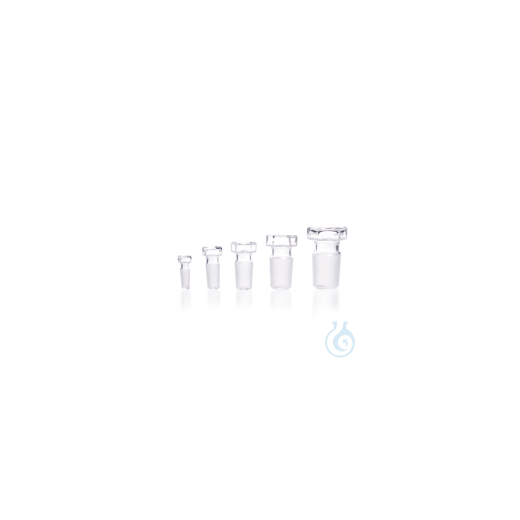 DURAN® Hollow hexagonal plugs, flat, DG ground