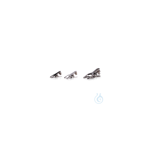 Ball joint clamp, with fixing screw, stainless steel