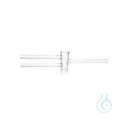 DURAN® Patent Cock, ground and polished, without plug