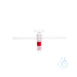 DURAN® Einweghahn, mit hohlem Küken und...