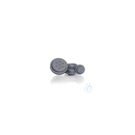 DURAN® Bromobutyl rubber stoppers, for GL 25 and GL 45 laboratory bottles
