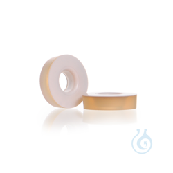 Silicone sealing ring, VMQ, with vulcanised PTFE cuff