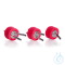 DURAN® GL 45 stainless steel connection system, PBT, red, with 1, 2 or 3 ports