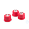 DURAN® GL 32 Multiport connection screw cap, PBT, red, with 2, 3 od