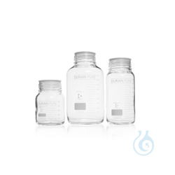 DURAN® PURE GLS 80® Bottle, clear, dust cap,...