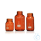 DURAN® PURE GLS 80® Flasche, braun, Staubschutzkappe, ohne Schraubverschluss
