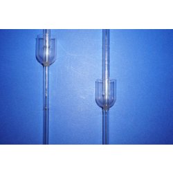2x, Laborglas, R&uuml;hrer, 2 Fl&uuml;gel, Blattfl&uuml;gel, Lab, glass, Stirrer, Set, labor