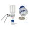 Glass filtration set with intermediate piece VF7
