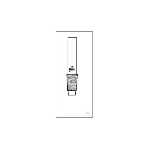 NS ground joint cores with extension NS 34/45 PRECISO, Ø:30 mm, length: 150 mm,