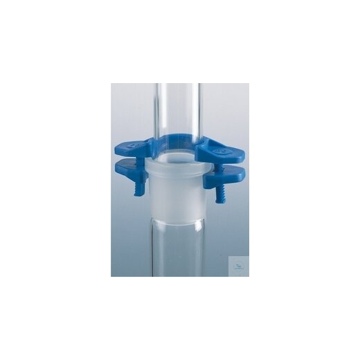 Ground joint clamps SAFETY-CLIP, for conical ground joints, POM, chemical resistant