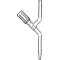 Burette valve Economy, with PTFE spindle and overwind protection, gera