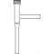 Spare glass part, for Witaflo red, corner valve, bore: 10 mm