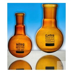 Medium-necked round bottom flask 25 ml, NS 19/26, 41 x 75...