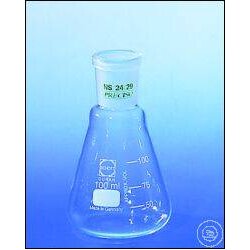 Erlenmeyer flask, 250 ml, NS 24/29, 85 x 140 mm, PU = 10...