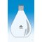 Pear flask, 25 ml, NS 19/26, centred, Preciso, flat bottom, PU = 10