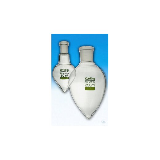 Spitzkolben, 50 ml, NS 19/26, nach DIN 12383, VE = 10 Stück