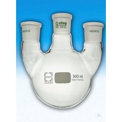3-neck flask 4000 ml NS29/32 straight SH