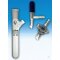 Receiving flask, Schlenk type, 300 ml, round bottom, with sleeve NS 14/23, side Ha
