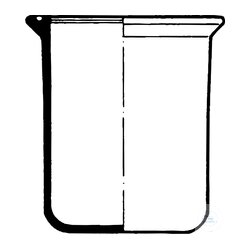 PLANFLANSCH-BECHER 2000ml DN120