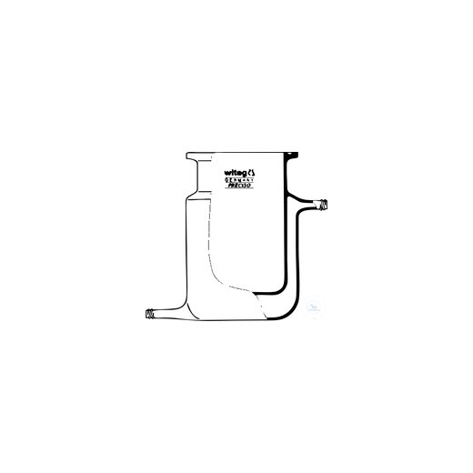 Reaktionsgefäß 3000 ml Temp-Mantel NW100