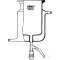 Reaktionsgefäss 3000ml DN150 KF15 10mm
