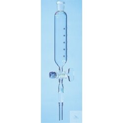 WITH DROPPING FUNNEL, CYL., GRADUATED, VALVE COCK WITH...