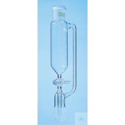 Dropping funnel, with pressure compensation, cylindrical,...