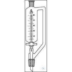 Dropping funnel, w. pressure compensation, cyl. grad....
