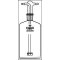 Gas wash bottle Drechsel 1000ml P0