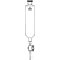 Scheidetrichter, 1000 ml, zyl. Boros., ungrad. abnehmb. PTFE-Hahn, DIN 12566,