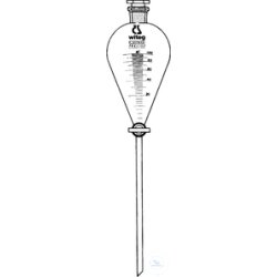 Squibb-Scheidetrichter, 500 ml NS 29/32, Bohrung: 2.5 mm...