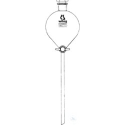 Scheidetrichter, kugelf. 250 ml, NS 29/32, m....