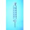 Separatory funnel, 1000 ml, cyl. grad., boros., NS-PTFE- stopcock, bore 4 mm