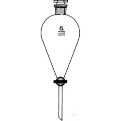 Scheidetrichter, 100 ml, konisch, ungrad., hergestellt...
