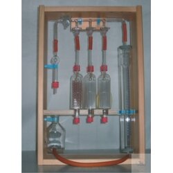 ABSORPTION VESSEL, WITH GLASS TUBES