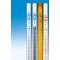 j BUERETTE DIN-B,25 ML:0,05 WITH TWO-WAY TAP NS-GLASS PLUGS, CLEAR GLASS, PU