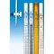 Büretten, 10 ml:0,02 Kl-B, gerader Hahn, NS-Glas-Küken, Schellbachstreifen VE =