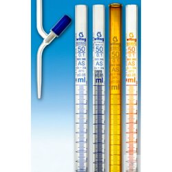 Büretten, 50 ml 0,1 DIN-AS, mit PTFE-Spindel, mit...