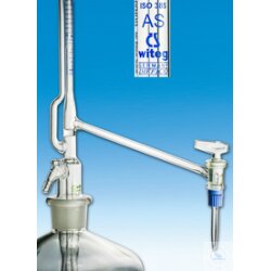 Pellet burettes, DIN-AS, 50 ml:0.1, without intermediate...