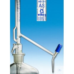 Pellet burettes, 50 ml:0.1, DIN-AS, without intermediate...