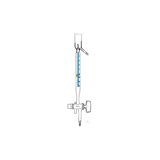 Daffert-Büretten, Kl.: B, 25 ml:0,05 Zweiwegehahn, PTFE-Küken, Schellbach VE