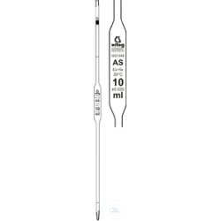 Bulb pipettes 5 ml, with 2 marks, DIN-AS, KB-certified,...