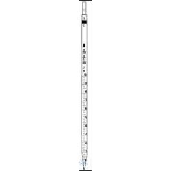 Blow-out graduated pipettes, DIN-AS, 2 ml:0.1, suitable...