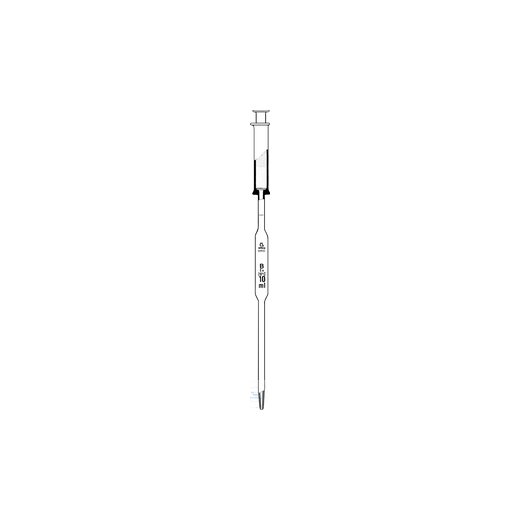 Suction piston bulb pipettes, 50 ml, DIN-B, ISO colour code, exchangeable piston,