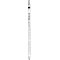 graduated pipette, 0.5:0.01 ml, class AS, 0-point down, according to DIN EN ISO 385,