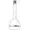 Volumetric flask, 25 ml, class A, conformity certified, NS 12/21, with A