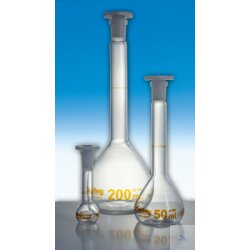 Volumetric flask, 150 ml, class A, conformity certified,...