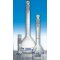volumetric flask with ground joint and stopper, class A, blue graduated, capacity: 20*