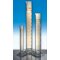 Graduated cylinder, H.F., Class B, with hexagonal foot, 100 : 1.0 ml, manufactured
